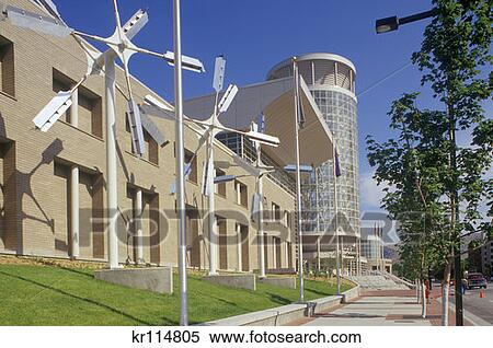 Salt Lake City Ut Salt Palace Convention Center View Large Photo Image Stock Photography - Salt Lake City Ut Salt Palace Convention Center . Fotosearch