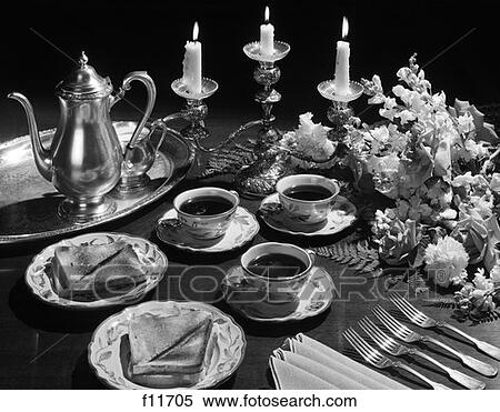 Sandwiches Soup Candles Retro View Large Photo Image Stock Photography - Sandwiches Soup Candles Retro. Fotosearch