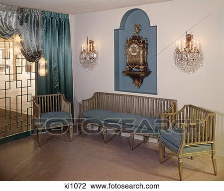 Sitting Room Foyer 1970 1970S View Large Photo Image Stock Image - Sitting Room Foyer 1970 1970S. Fotosearch