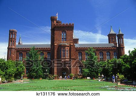 Smithsonian Castle Washington, D. C. View Large Photo Image Stock Photograph - Smithsonian Castle Washington, D. C.. Fotosearch