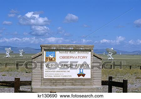Socorro Nm National Radio Astronomy Observatory Large Array Of Satellites View Large Photo Image Stock Image - Socorro Nm National Radio Astronomy Observatory Large Array Of Satellites . Fotosearch