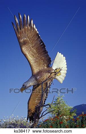 Stock Photo - Spirit Of Saint Joseph Bronze Statue Joseph Oregon . Fotosearch
