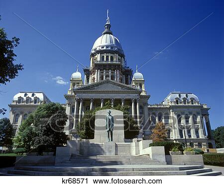 State Capital Building Springfield Il View Large Photo Image Stock Image - State Capital Building Springfield Il . Fotosearch