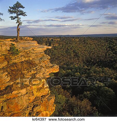 Sunset Point Petit Jean Mountain Petit Jean State Park Arkansas View Large Photo Image Stock Photo - Sunset Point Petit Jean Mountain Petit Jean State Park Arkansas . Fotosearch