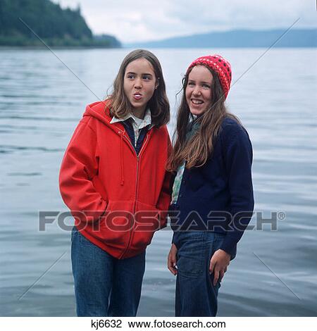 Teenagers By Lake View Large Photo Image Stock Image - Teenagers By Lake. Fotosearch