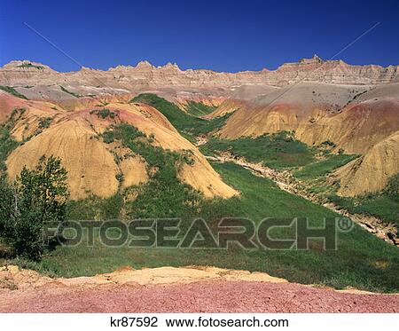 The Badlands National Park South Dakota View Large Photo Image Stock Image - The Badlands National Park South Dakota . Fotosearch