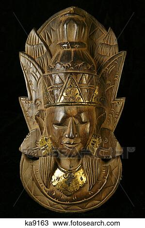 Tribal Mask View Large Photo Image Stock Image - Tribal Mask. Fotosearch