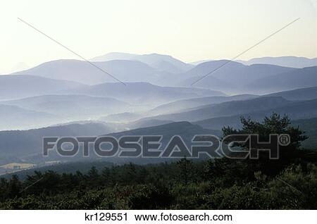 Trigance Var France Misty Mountain Range Near Les Gorges Du Verdon View Large Photo Image Stock Image - Trigance Var France Misty Mountain Range Near Les Gorges Du Verdon . Fotosearch