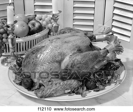 Turkey Thanksgiving Dinner Retro View Large Photo Image Stock Image - Turkey Thanksgiving Dinner Retro. Fotosearch