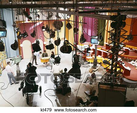 Tv Studio View Large Photo Image Stock Photo - Tv Studio. Fotosearch