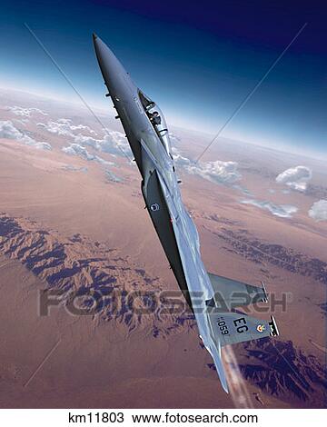 Usaf F-15 Eagle Flying Over Desert View Large Photo Image Stock Image - Usaf F-15 Eagle Flying Over Desert. Fotosearch
