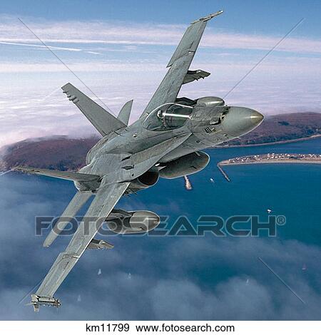 Usaf F A 18-D Hornet Flying Over Ocean View Large Photo Image Stock Photo - Usaf F A 18-D Hornet Flying Over Ocean. Fotosearch
