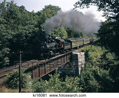 Vintage Steam Train Riding Through New England View Large Photo Image Stock Image - Vintage Steam Train Riding Through New England. Fotosearch