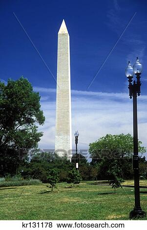 Stock Photo - Washington Memorial Washington, D. C.. Fotosearch