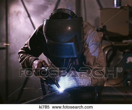 Welder Welding View Large Photo Image Stock Photography - Welder Welding. Fotosearch