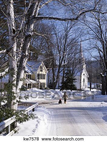 Stock Photo - Winter Scene. Fotosearch
