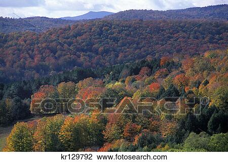 Woodstock Me Scenic View From Mt. Tom In Fall View Large Photo Image Stock Image - Woodstock Me Scenic View From Mt. Tom In Fall . Fotosearch