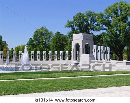 World War Ii Memorial Dedicated July 2004 Washington, D. C. View Large Photo Image Picture - World War Ii Memorial Dedicated July 2004 Washington, D. C.. Fotosearch