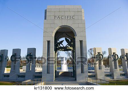 World War Ii Memorial Washington Dc Monument To The Pacific Theater Of War View Large Photo Image Stock Image - World War Ii Memorial Washington Dc Monument To The Pacific Theater Of War. Fotosearch