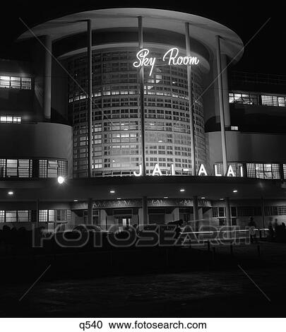 1930 1930S Night Shot Of Jai Alai Nightclub Club The Sky Room Art Deco Building Manila Philippine Islands Philippines Rrr Retro View Large Photo Image Stock Image - 1930 1930S Night Shot Of Jai Alai Nightclub Club The Sky Room Art Deco Building Manila Philippine Islands Philippines Rrr Retro. Fotosearch