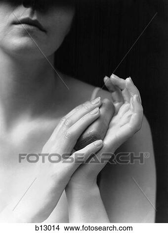 Picture - 1930S Female Hands Holding Bar Soap. Fotosearch