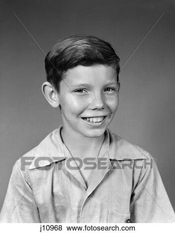 Pictures of 1940S 1950S Smiling Boy Portrait School Photo j10968 ...