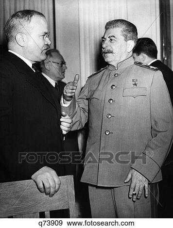 Josef Stalin Russian Leader With Molotov Yalta Conference February 1945 1940 1940S View Large Photo Image Stock Photo - Josef Stalin Russian Leader With Molotov Yalta Conference February 1945 1940 1940S. Fotosearch