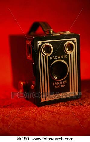 Vintage Kodak Brownie Camera View Large Photo Image Stock Image - Vintage Kodak Brownie Camera. Fotosearch