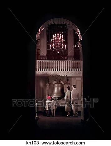 1950S Family 4 Seen Through Tall Arch At Liberty Bell Philadelphia Pa Man Woman Boy Girl Symbol Freedom Independence View Large Photo Image Stock Image - 1950S Family 4 Seen Through Tall Arch At Liberty Bell Philadelphia Pa Man Woman Boy Girl Symbol Freedom Independence. Fotosearch