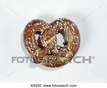 1950S Salted Twisted Single Hard Pretzel Snack View Large Photo Image Stock Image - 1950S Salted Twisted Single Hard Pretzel Snack . Fotosearch