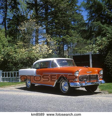 1955 Bel Air Chevrolet View Large Photo Image Stock Photo - 1955 Bel Air Chevrolet . Fotosearch