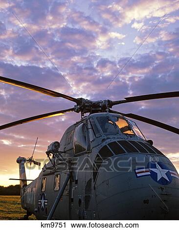 Close-Up U. S. Navy Helicopter 1950S Korean War Blades Rotors Special Sunset Lighting Moody Aircraft Star View Large Photo Image Stock Image - Close-Up U. S. Navy Helicopter 1950S Korean War Blades Rotors Special Sunset Lighting Moody Aircraft Star. Fotosearch