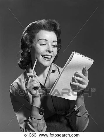 Pencil And Notepad Smiling View Large Photo Image Stock Image - Pencil And Notepad Smiling . Fotosearch