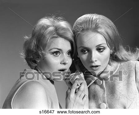 1950 1950S Retro Women Telephone Listen Eavesdrop Shock Secret View Large Photo Image Stock Photo - 1950 1950S Retro Women Telephone Listen Eavesdrop Shock Secret. Fotosearch