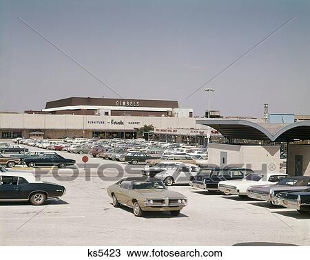 1960'S Full Parking Lot At King Of Prussia Shopping Center Pennsylvania Outdoor View Large Photo Image Stock Image - 1960'S Full Parking Lot At King Of Prussia Shopping Center Pennsylvania Outdoor. Fotosearch