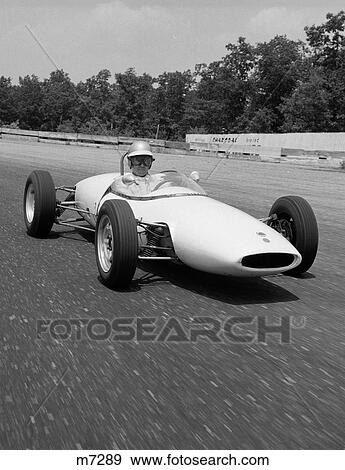 1960S Lotus Ford Speeding Around Track View Large Photo Image Stock Photo - 1960S Lotus Ford Speeding Around Track . Fotosearch
