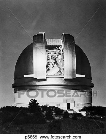 1960S Moonlight View Of Palomar Observatory With 200-Inch Hale Telescope Dome View Large Photo Image Stock Photography - 1960S Moonlight View Of Palomar Observatory With 200-Inch Hale Telescope Dome . Fotosearch