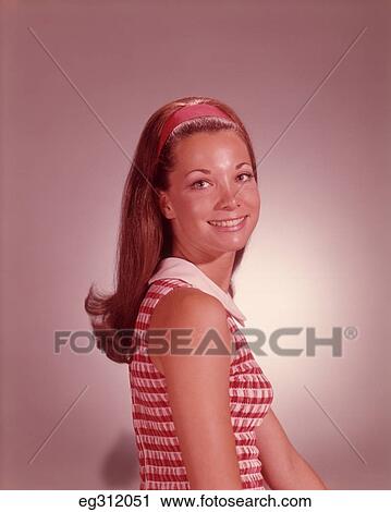 1960S Portrait Teen Girl Long Brown Hair View Large Photo Image Stock Image - 1960S Portrait Teen Girl Long Brown Hair. Fotosearch