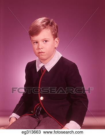 1960S Studio Portrait Little Boy Serious Expression View Large Photo Image Stock Image - 1960S Studio Portrait Little Boy Serious Expression. Fotosearch