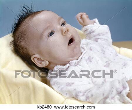Baby Child Infant Crib 1960 1960S Retro View Large Photo Image Stock Image - Baby Child Infant Crib 1960 1960S Retro. Fotosearch