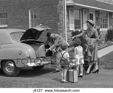 1950s suitcases