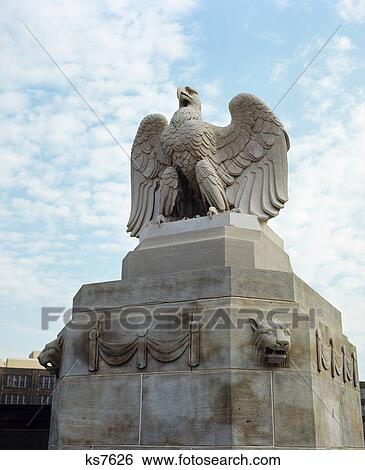 1960s 1970s eagle statue spread wings 30th market streets philadelphia pa patriotic government View Large Photo Image Stock Photograph - 1960s 1970s eagle statue spread wings 30th market streets philadelphia pa patriotic government. Fotosearch