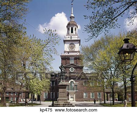 1960s independence hall philadelphia with statue of commodore barry View Large Photo Image Stock Photography - 1960s independence hall philadelphia with statue of commodore barry. Fotosearch