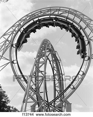 1970s roller coaster amusement park ride View Large Photo Image Picture - 1970s roller coaster amusement park ride. Fotosearch