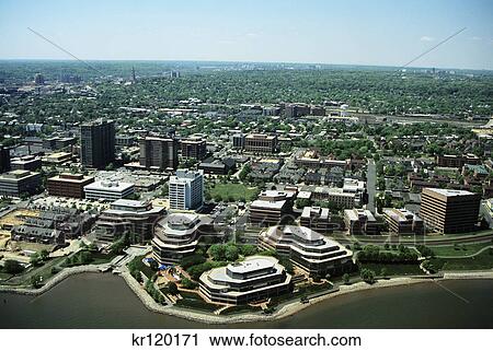 arlington, va aerial view of city along potomac river View Large Photo Image Stock Image - arlington, va aerial view of city along potomac river. Fotosearch