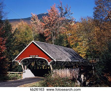 autumn scenic of in the flume covered bridge franconia notch nh View Large Photo Image Stock Image - autumn scenic of in the flume covered bridge franconia notch nh. Fotosearch