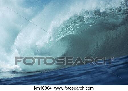 breaking pipeline wave hawaii View Large Photo Image Picture - breaking pipeline wave hawaii. Fotosearch