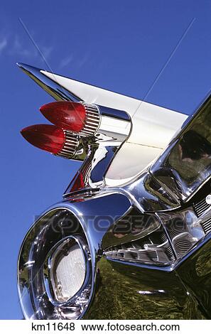 close up of fins and taillights on classic 1959 cadillac series 6200 automobile View Large Photo Image Stock Photo - close up of fins and taillights on classic 1959 cadillac series 6200 automobile. Fotosearch
