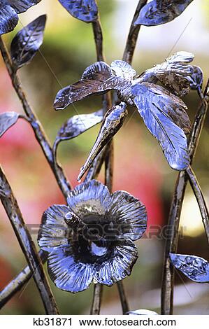 close up of iron garden gate of flowers savannah, ga View Large Photo Image Stock Image - close up of iron garden gate of flowers savannah, ga. Fotosearch