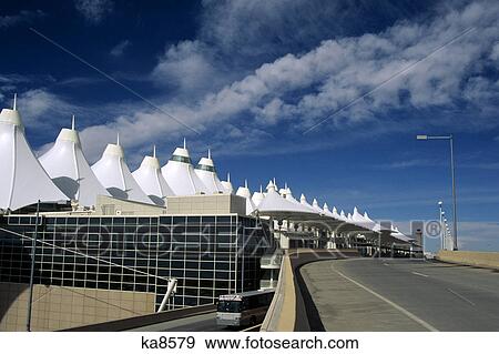 denver international airport colorado View Large Photo Image Stock Photo - denver international airport colorado. Fotosearch